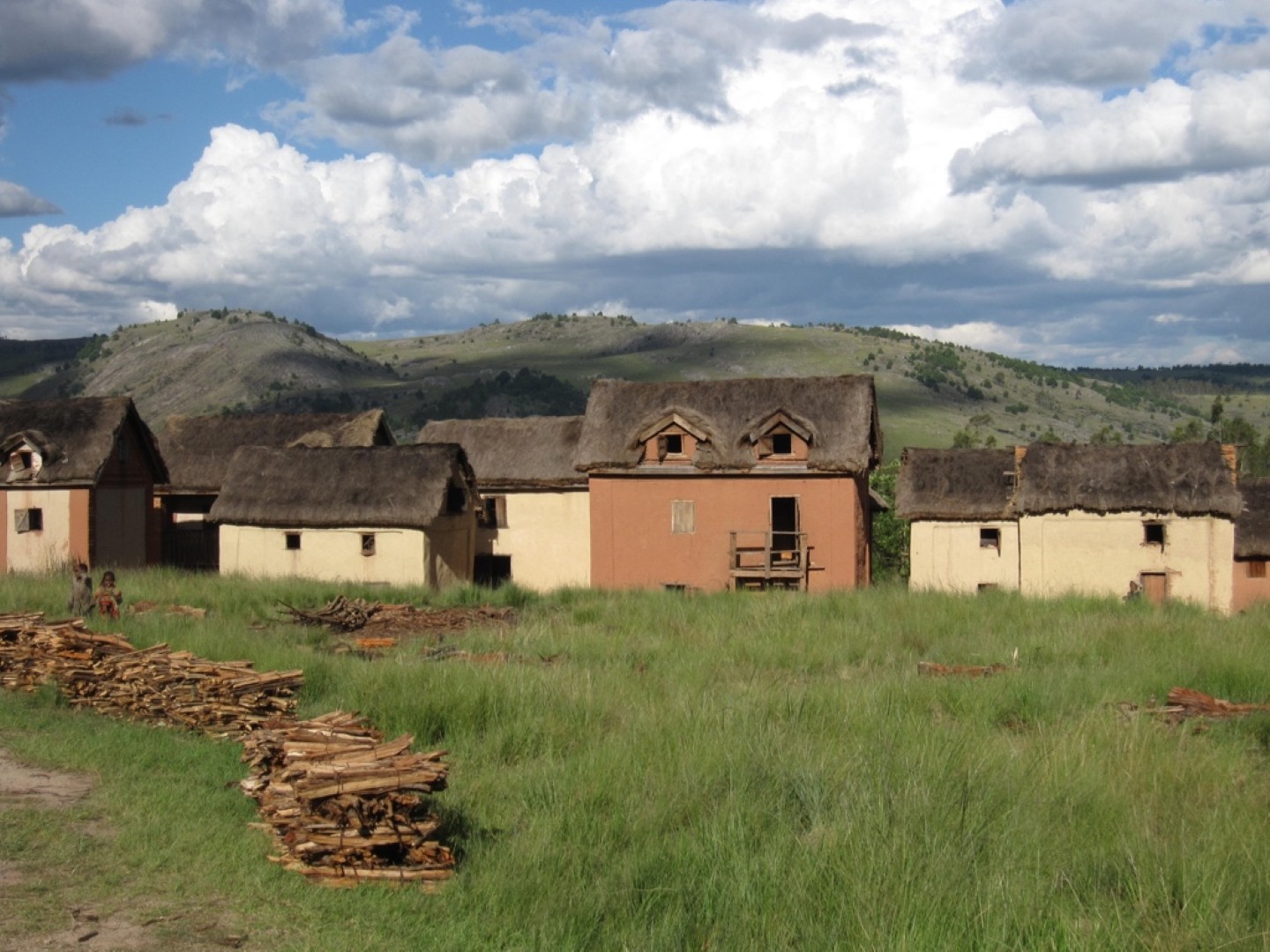 Photo de maisons traditionnelles